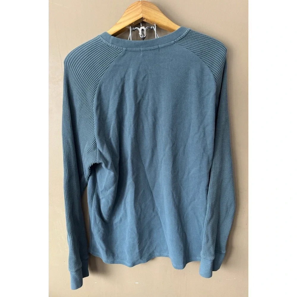 Vintage Banana Republic Men's Pullover Sweater Size Large Green‎ 100% Cotton
